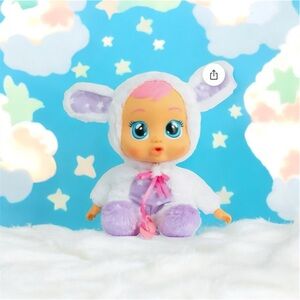 Cry Babies doll with White and Purple Outfit